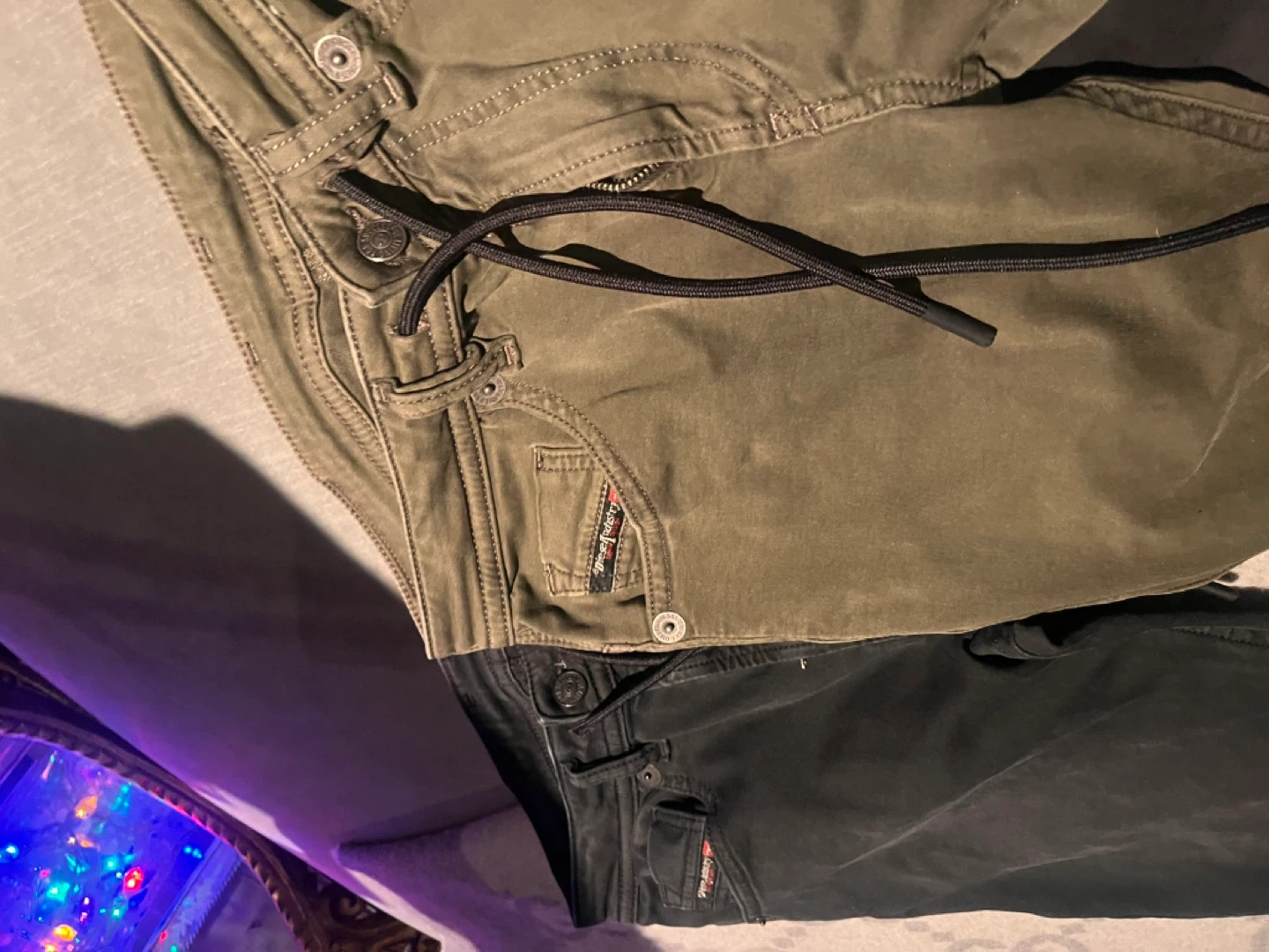 Diesel Pants (Olive Green & Black) - photo 4