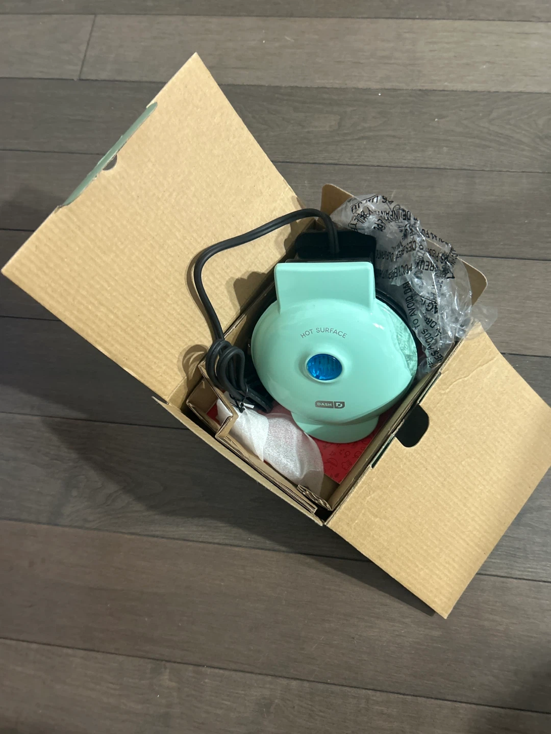 New Dash Mini Waffle Maker - Mint - photo 2