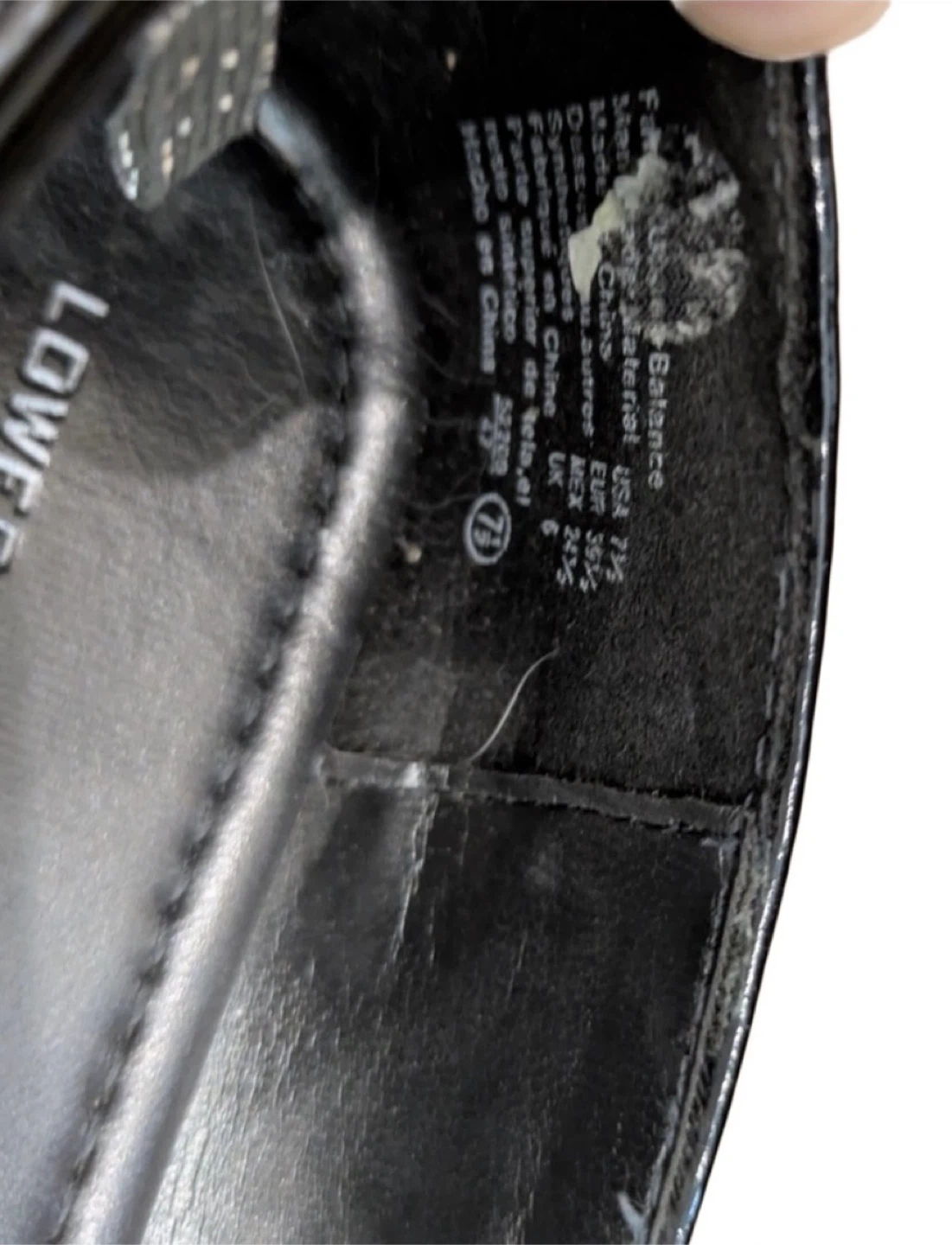 Black Ballet Flats with Silver Trim - photo 2