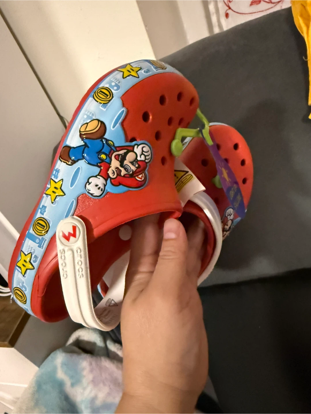 New Crocs Mario Clog Size 11c - photo 3