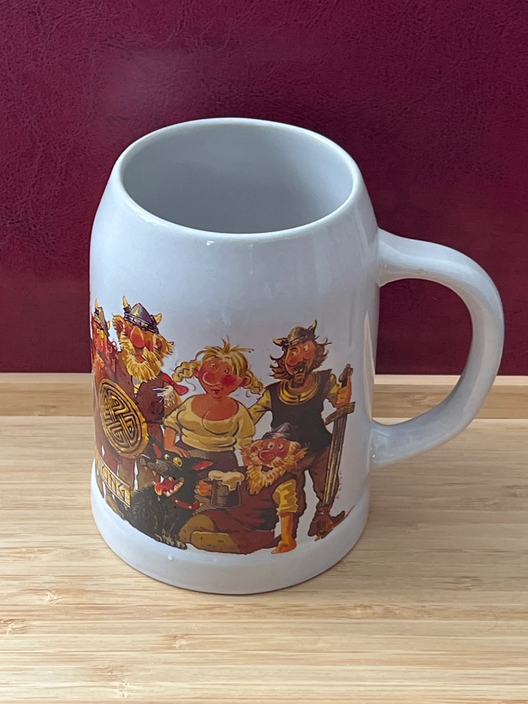 Solarfilma Kelandk The Icelandic Viking Cartoon Stein Mug - photo 3