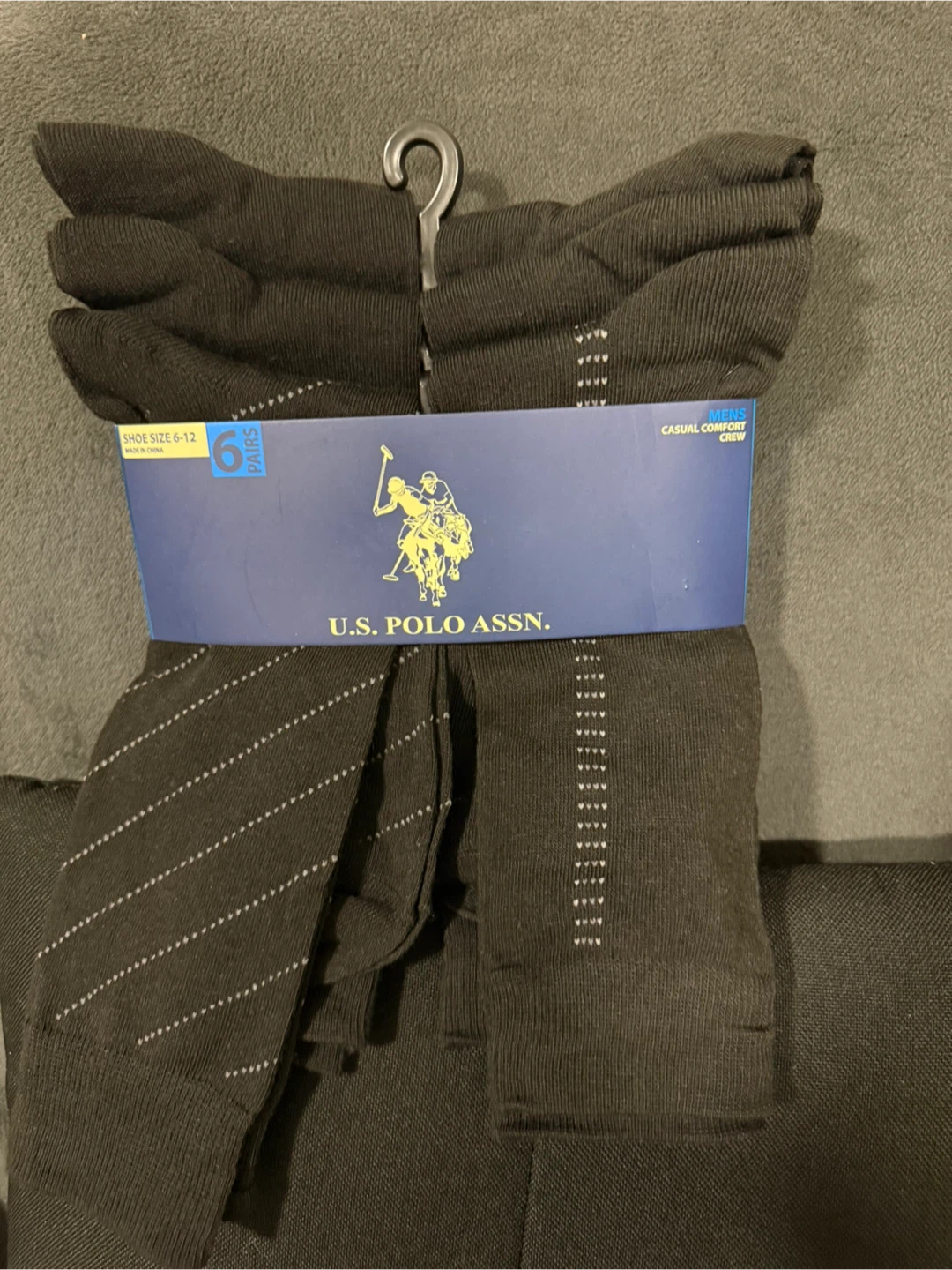 U.S. Polo Assn. Men's Socks (Size 6-12)