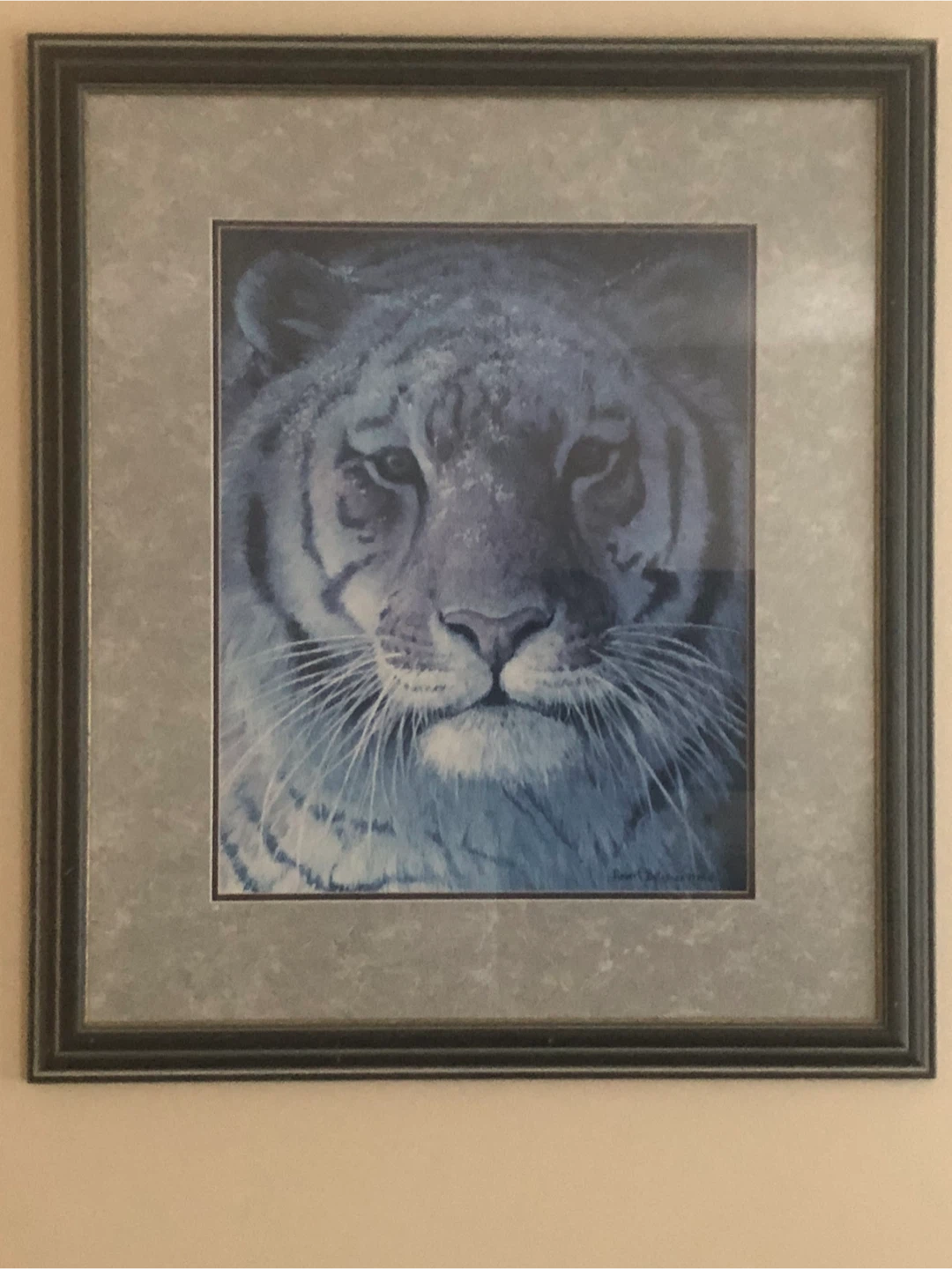 Robert Bateman lion print