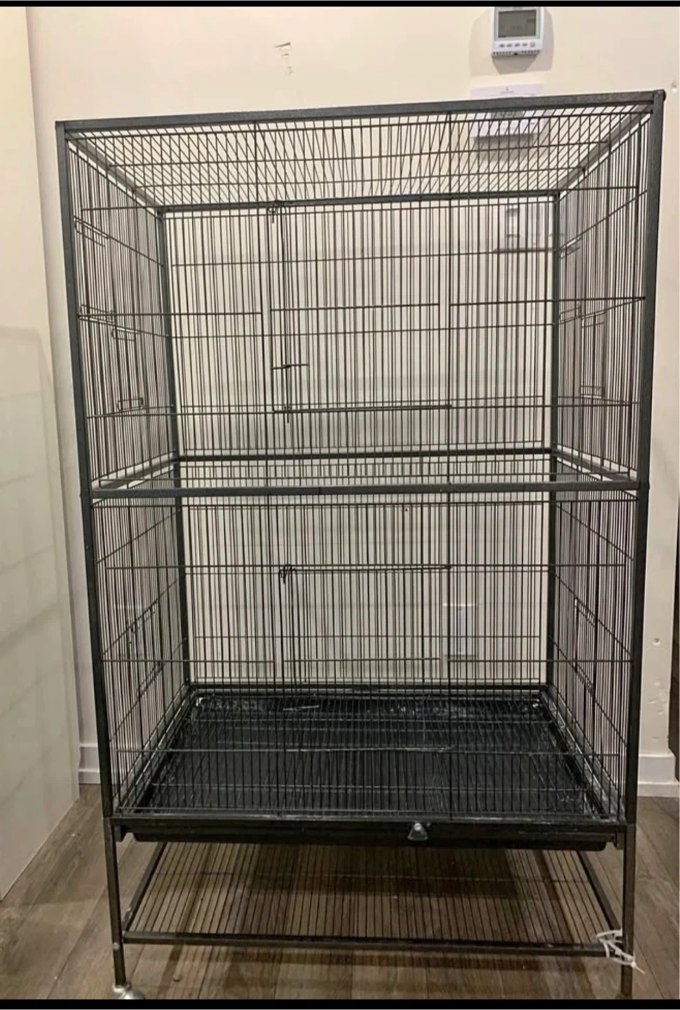 Black Metal Bird Cage - photo 3