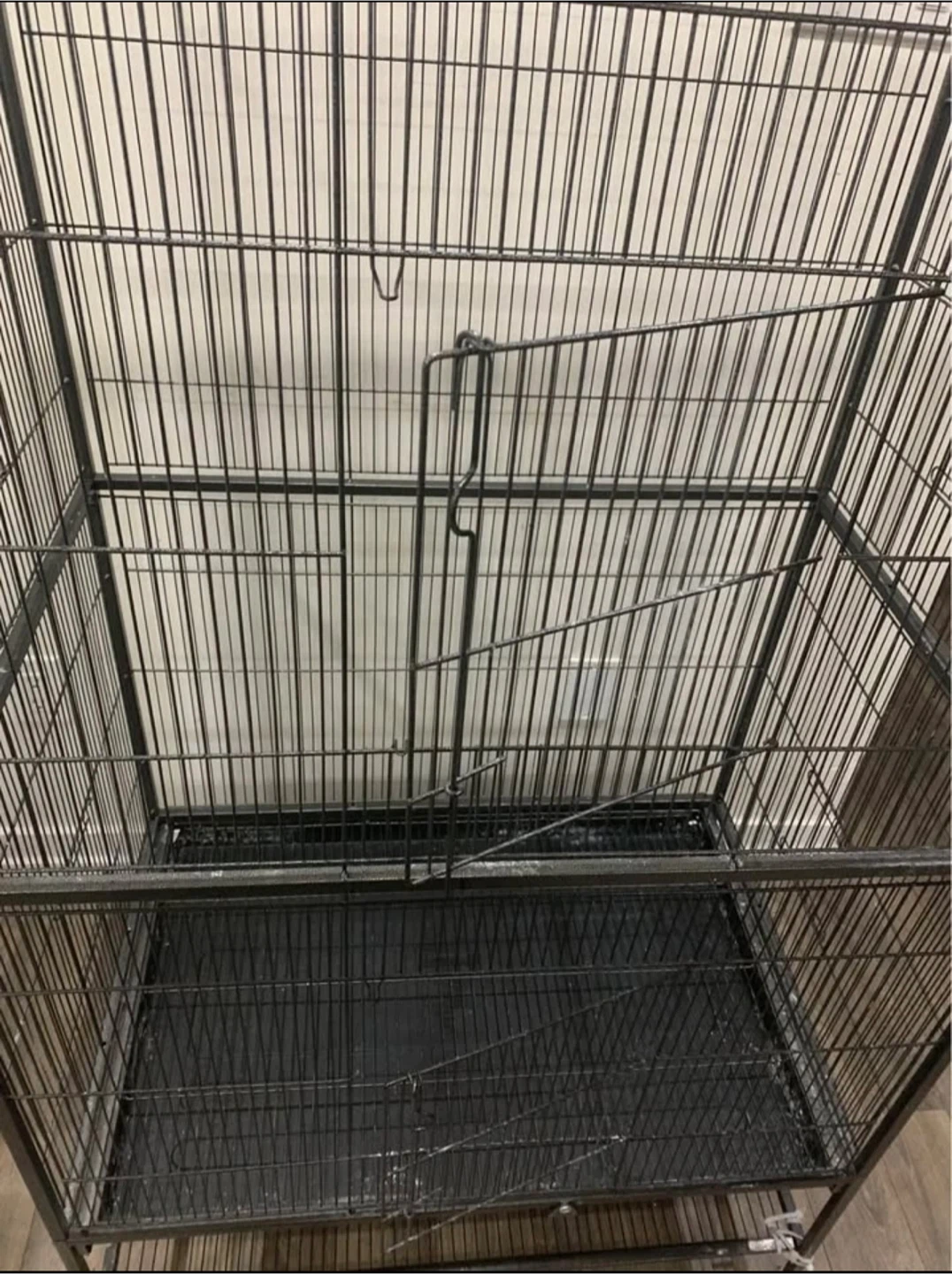 Black Metal Bird Cage