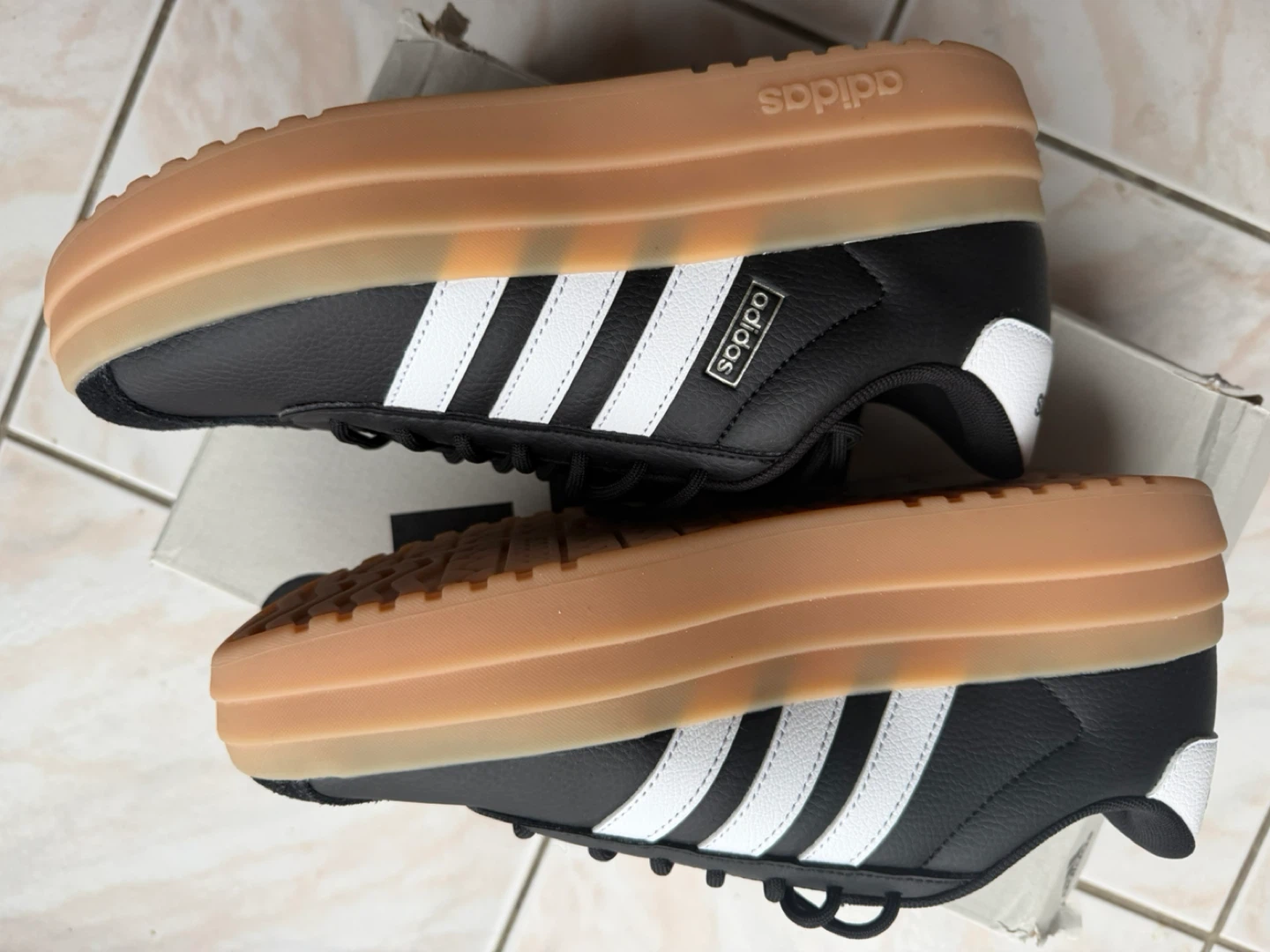 Adidas Court Deck Black/White Shoes - photo 3