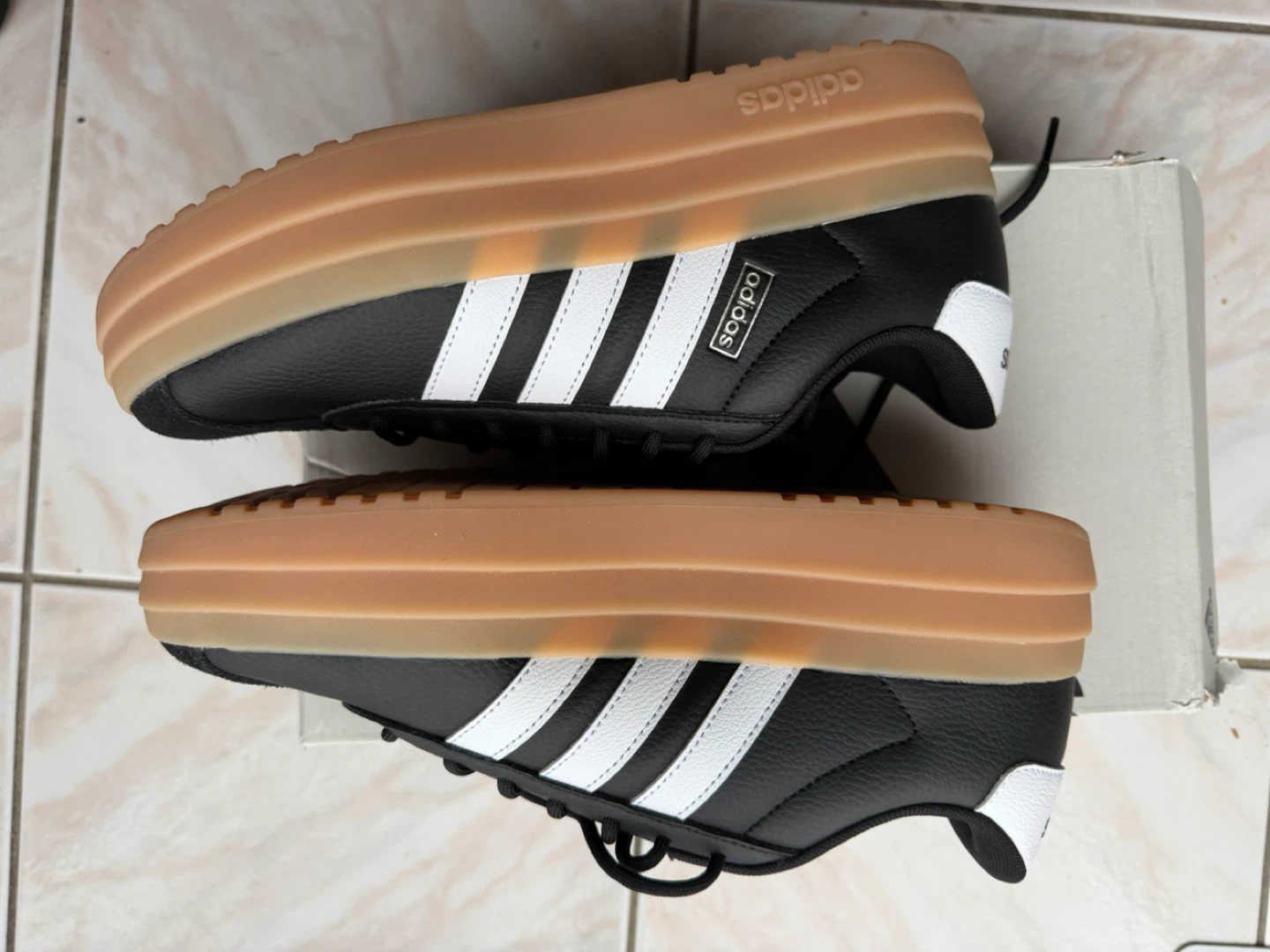 Adidas Court Deck Black/White Shoes - photo 2