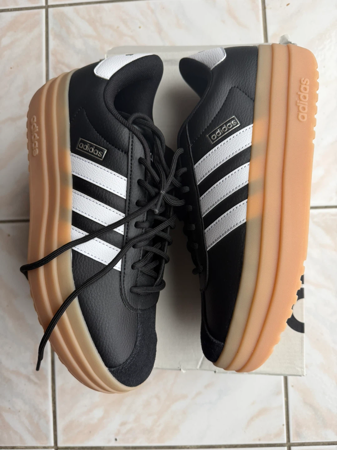 Adidas Court Deck Black/White Shoes