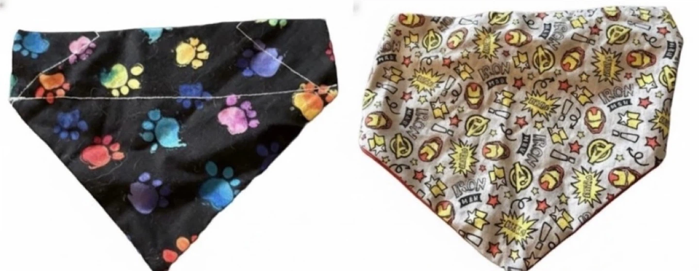 Custom Handmade Pet Bandanas