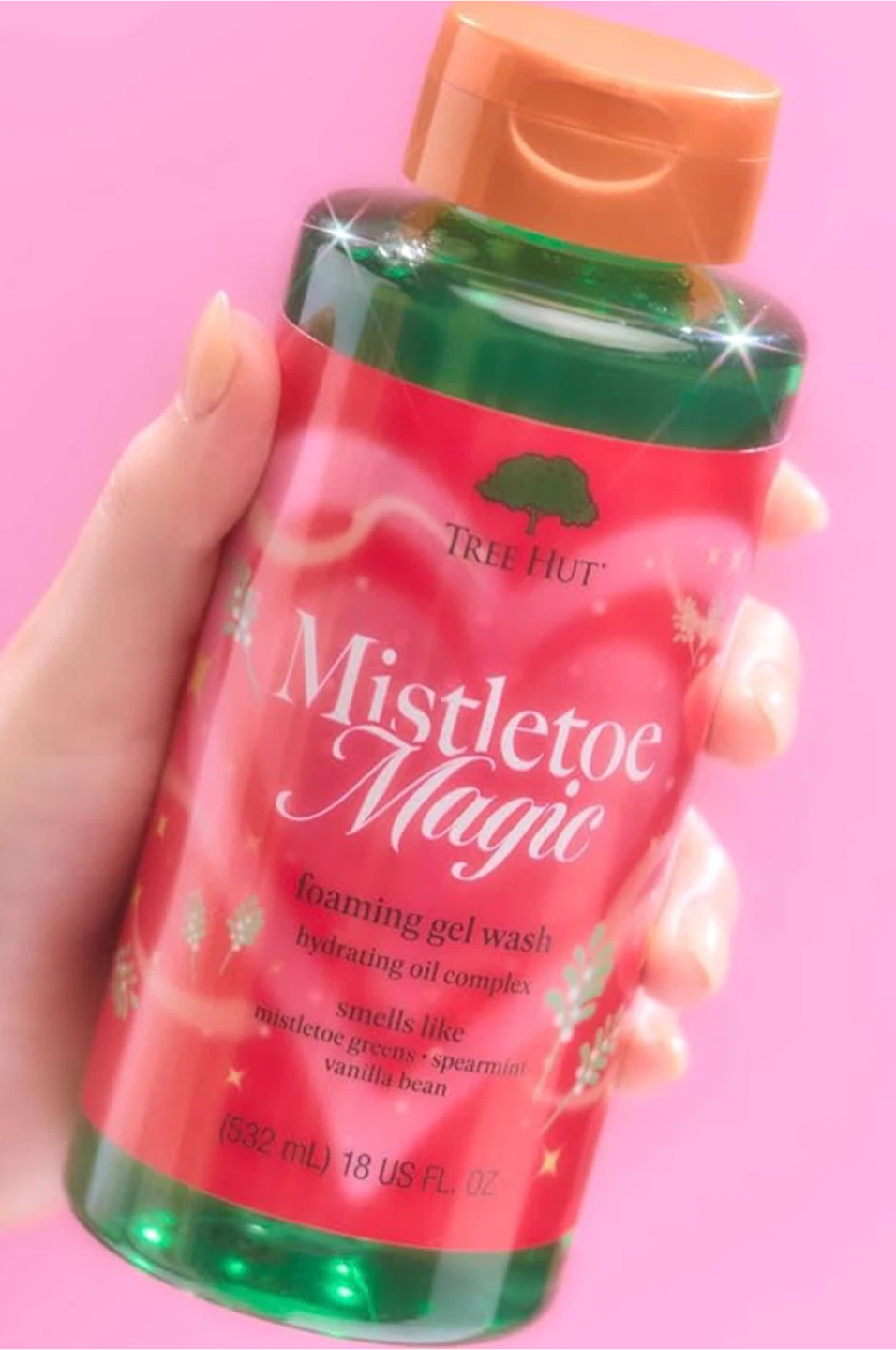 Tree Hut Mistletoe Magic Foaming Gel Wash (18 oz) - photo 5