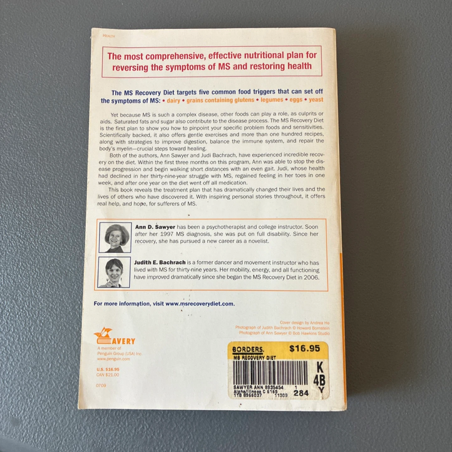 FREE The MS Recovery Diet Book - photo 2