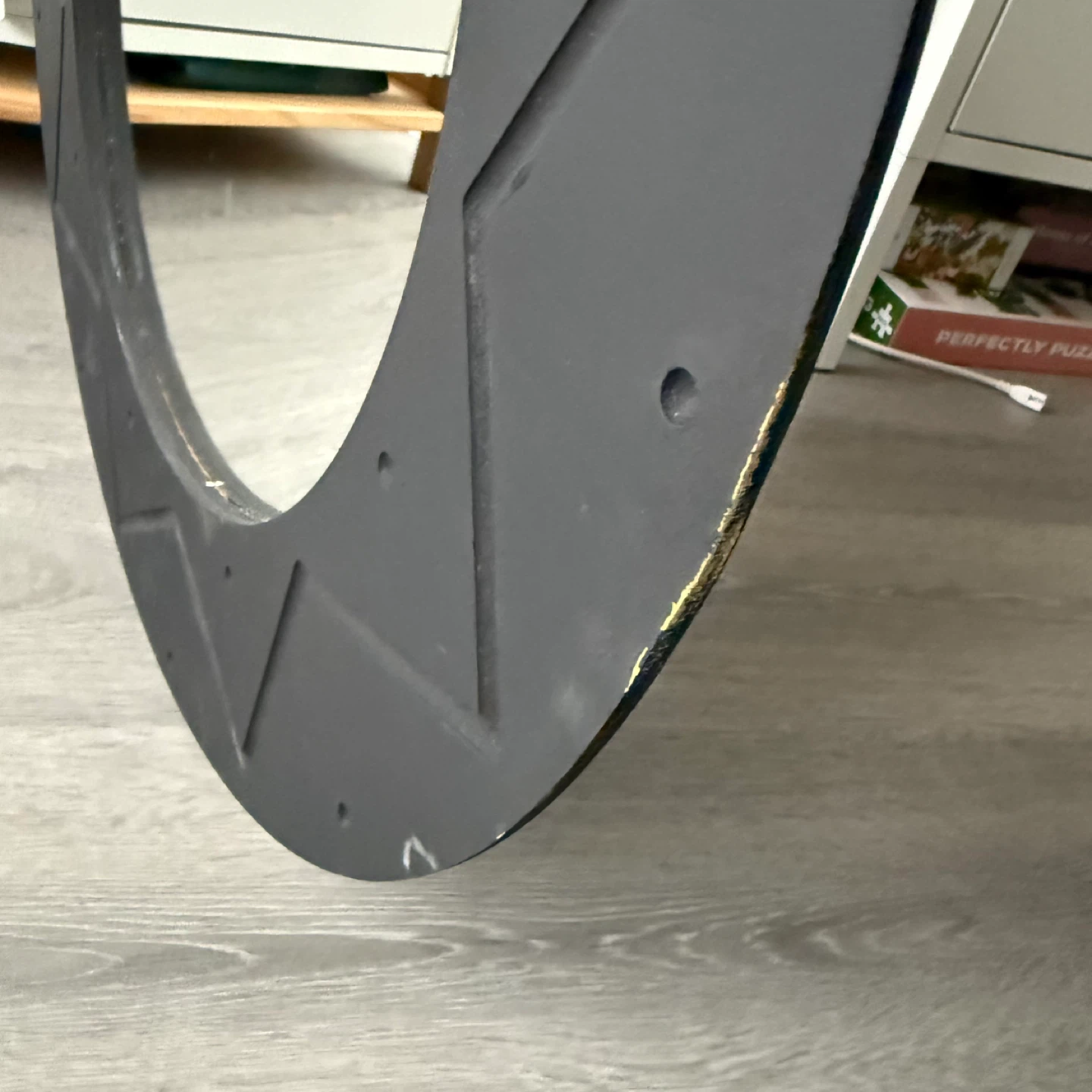 Round Black Wall Mirror - photo 4