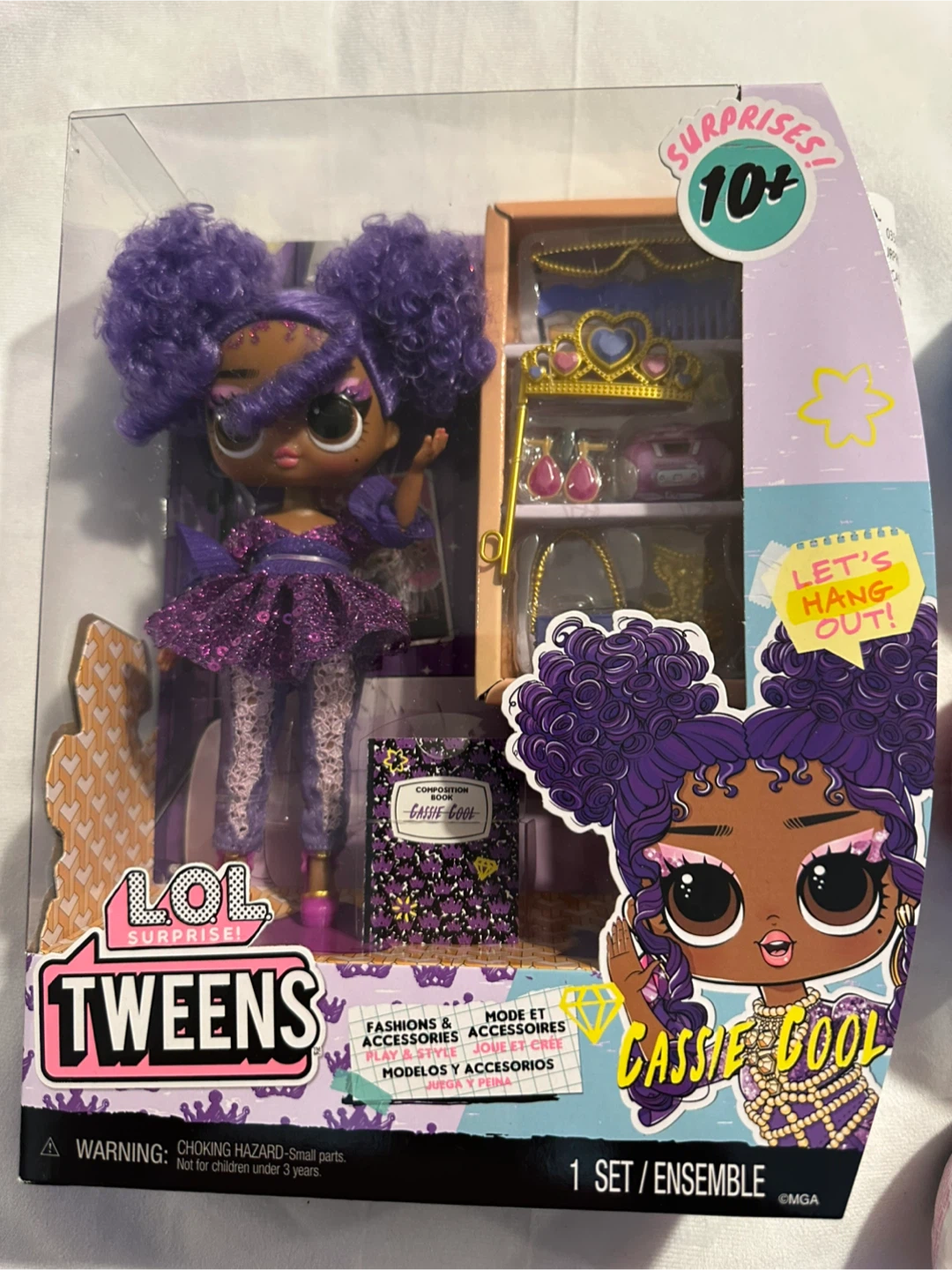 LOL Surprise Tweens Cassie Cool Doll + 3 Balls - photo 2