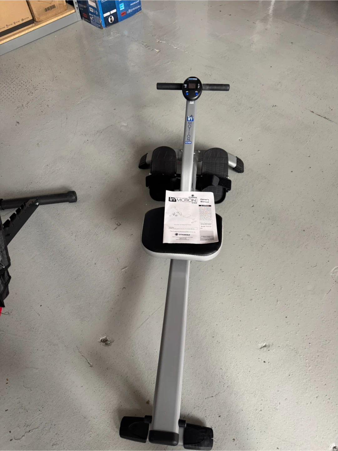 In Motion UI Rowing Machine