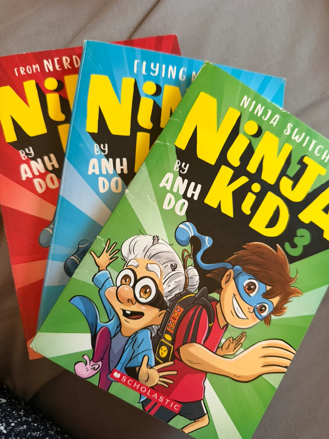 Ninja Kid Book Series by Anh Do 🧡