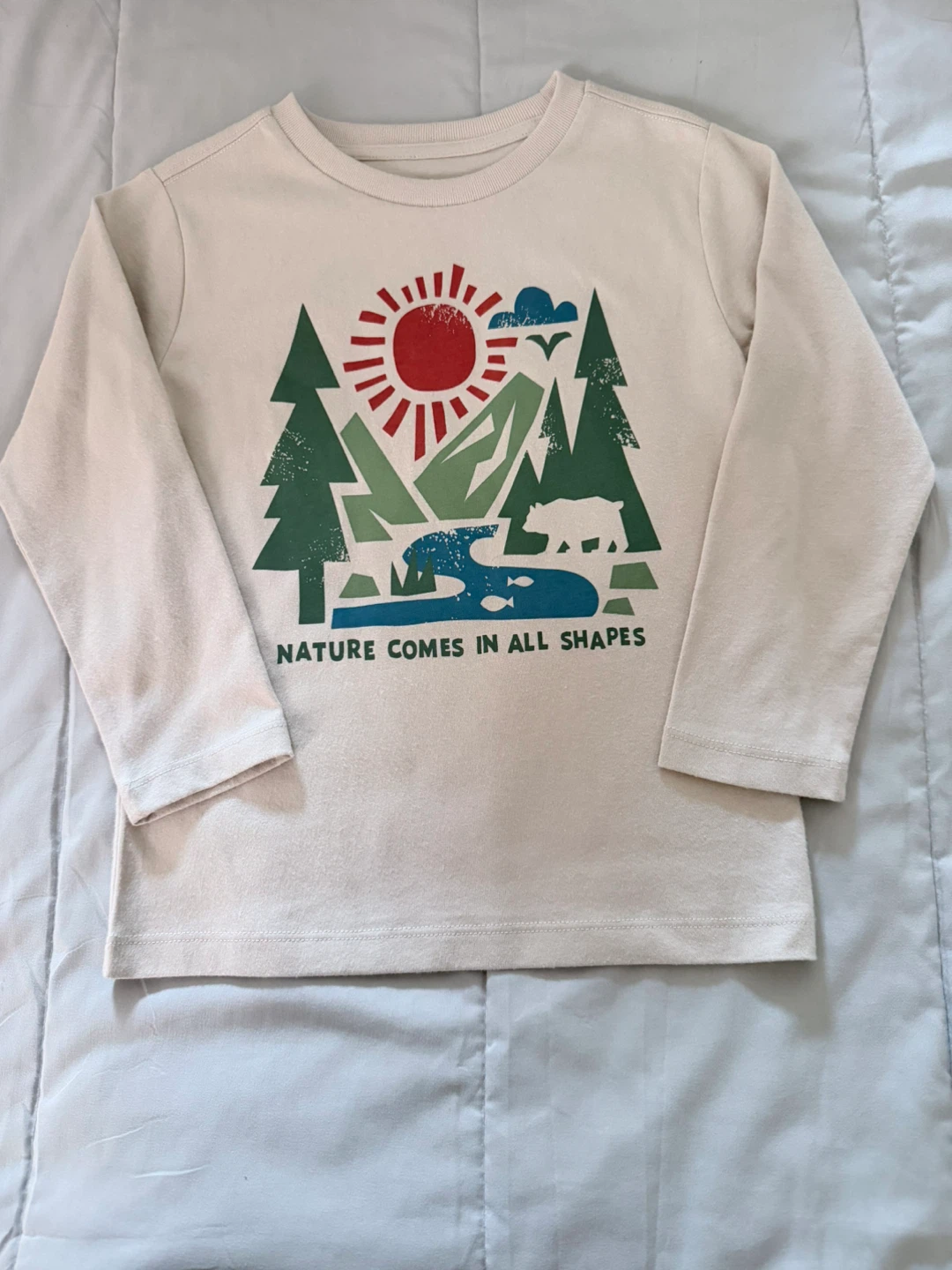 Kids' Long Sleeve Shirt-size 4🧡