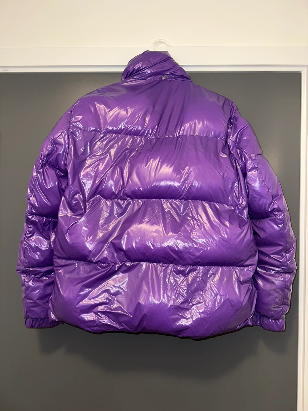 Kasarza Purple Puffer Jacket - Size L - photo 3