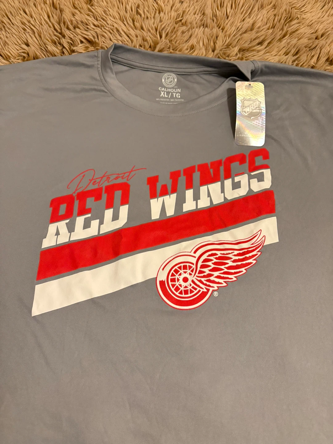 New Calhoun Detroit Red Wings XL T-Shirt - photo 4