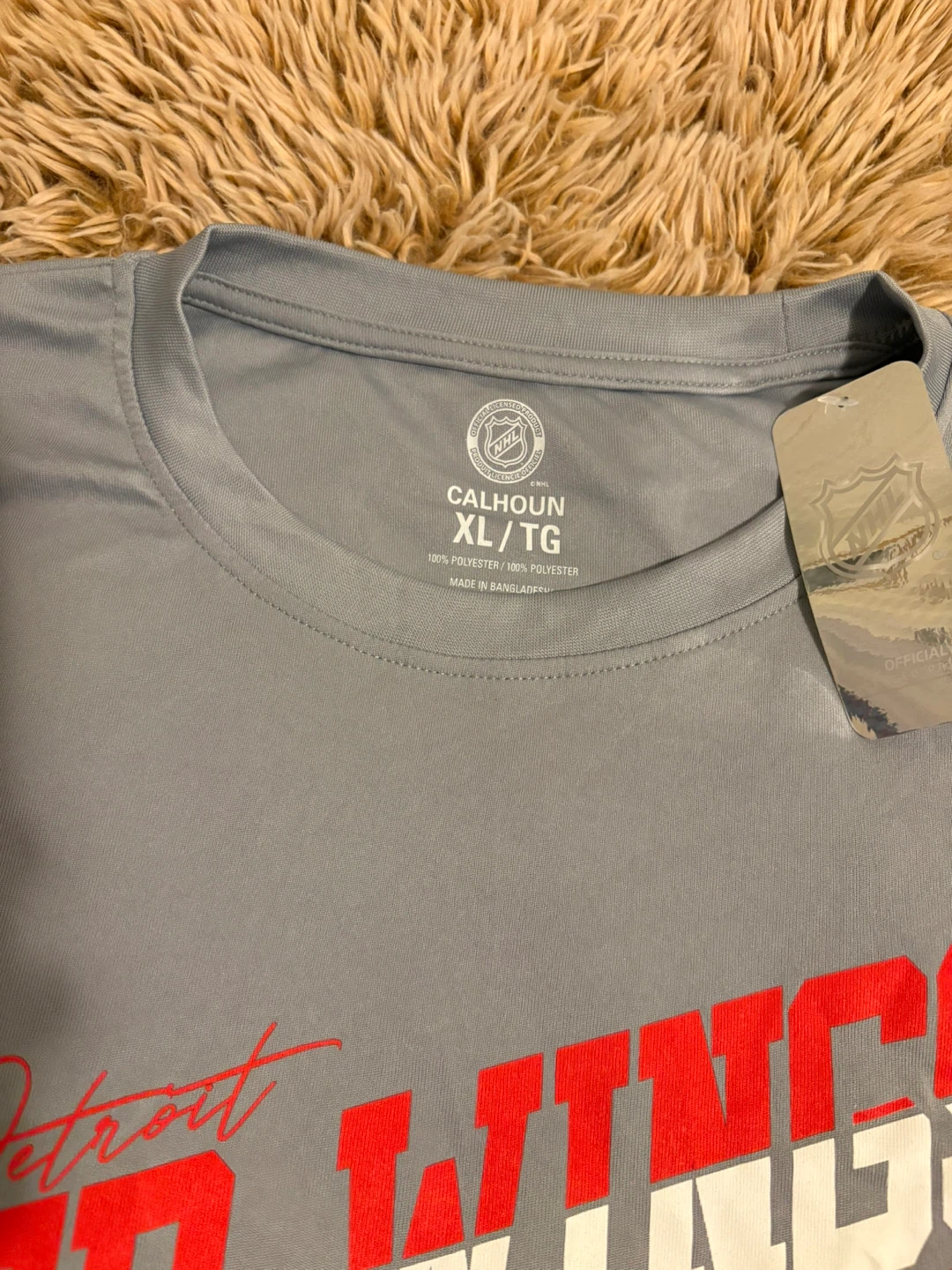New Calhoun Detroit Red Wings XL T-Shirt - photo 5