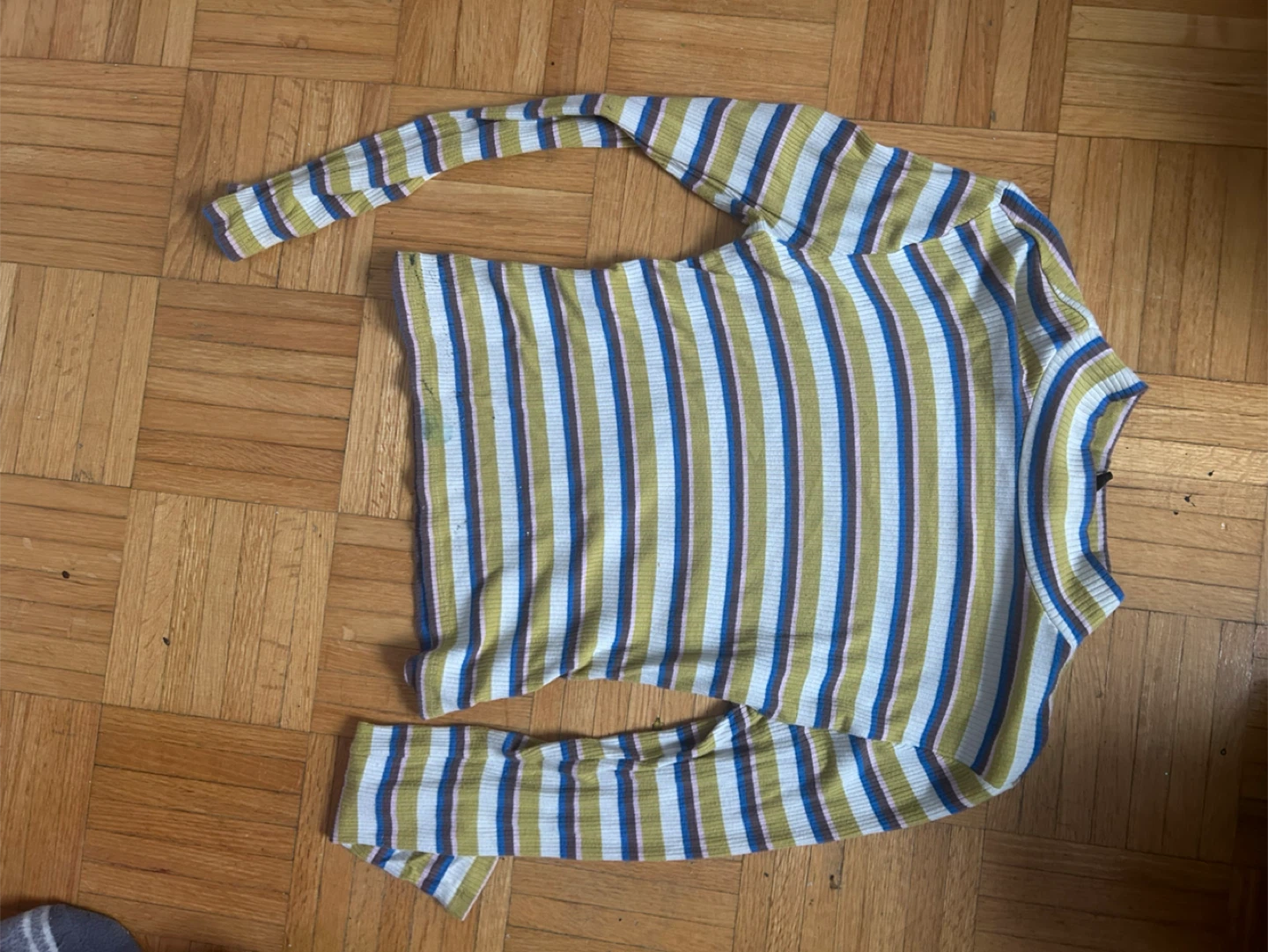 Striped Long Sleeve Top