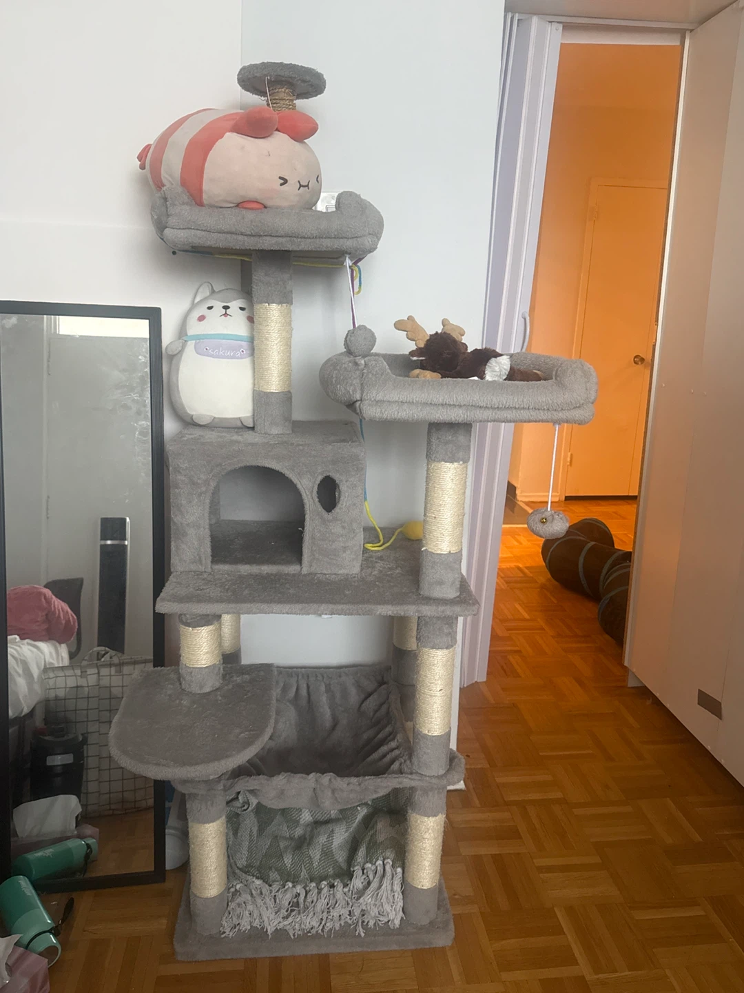 Feandrea Cat Tree, Light Gray, Size L - photo 2