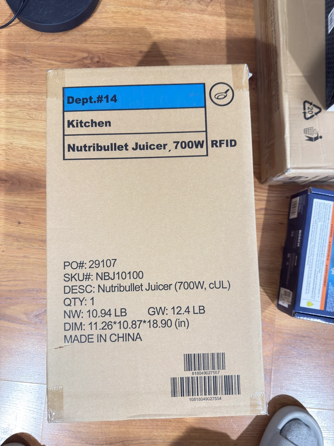 Nutribullet Juicer 700W - New in Box!
