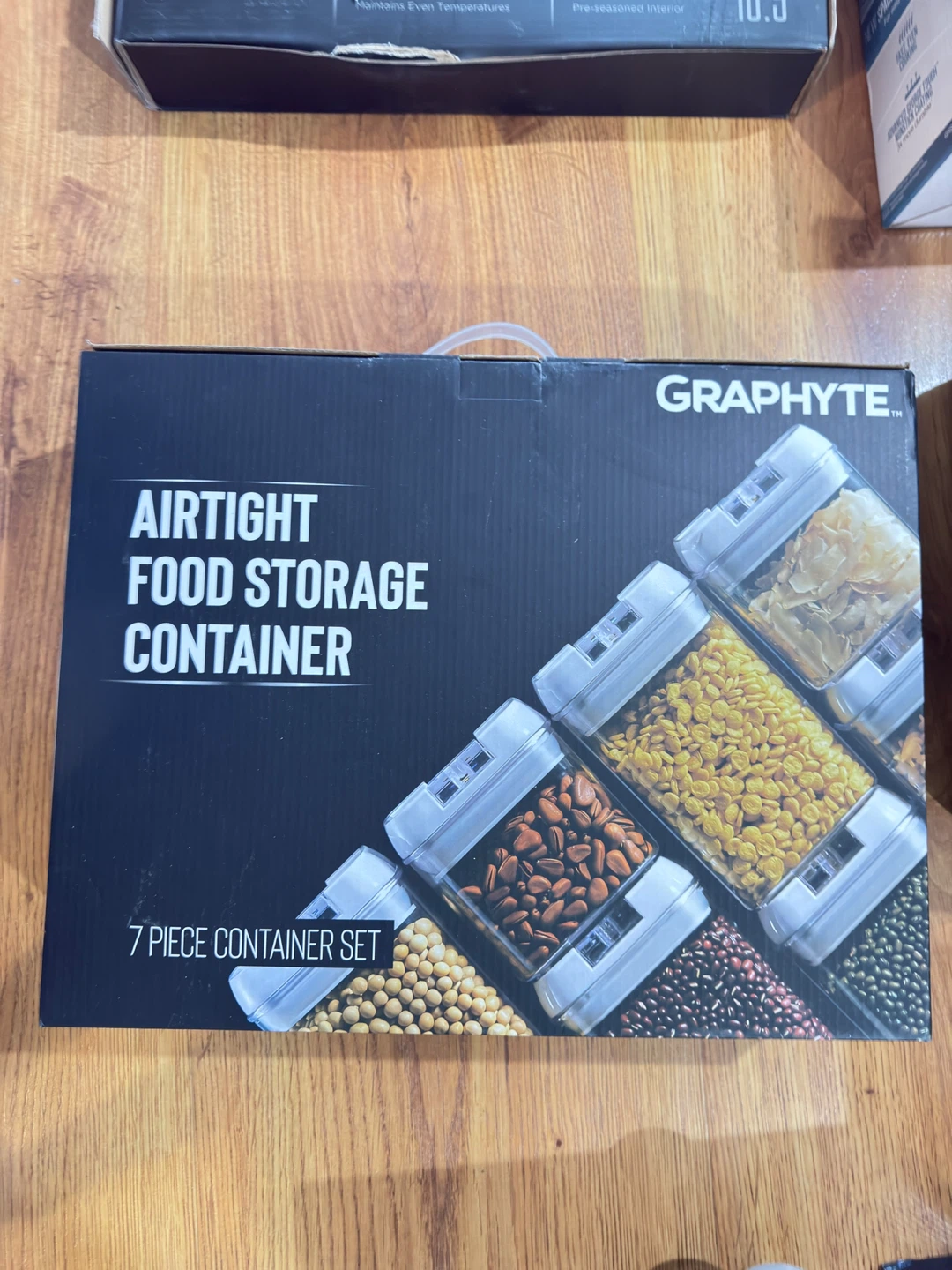 Graphyte Airtight Food Storage Container - 7 Piece Set