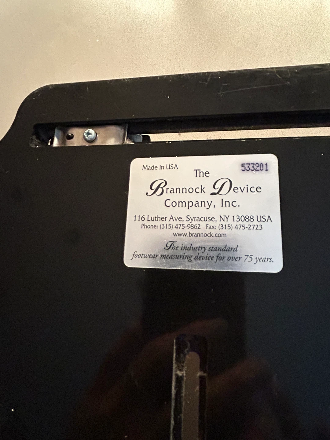 Brannock Device Pro Series Footwear Measuring Tool - photo 5