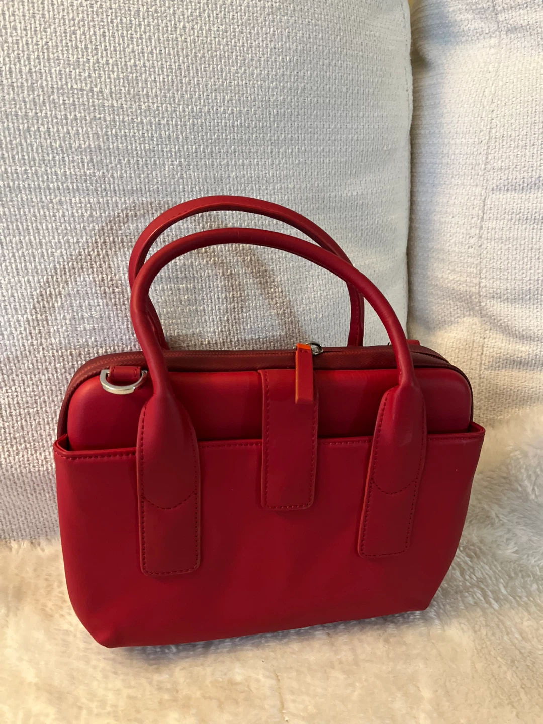 Fedon Red Designer Handbag - photo 3