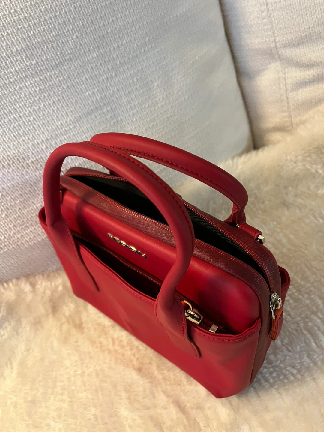 Fedon Red Designer Handbag - photo 5