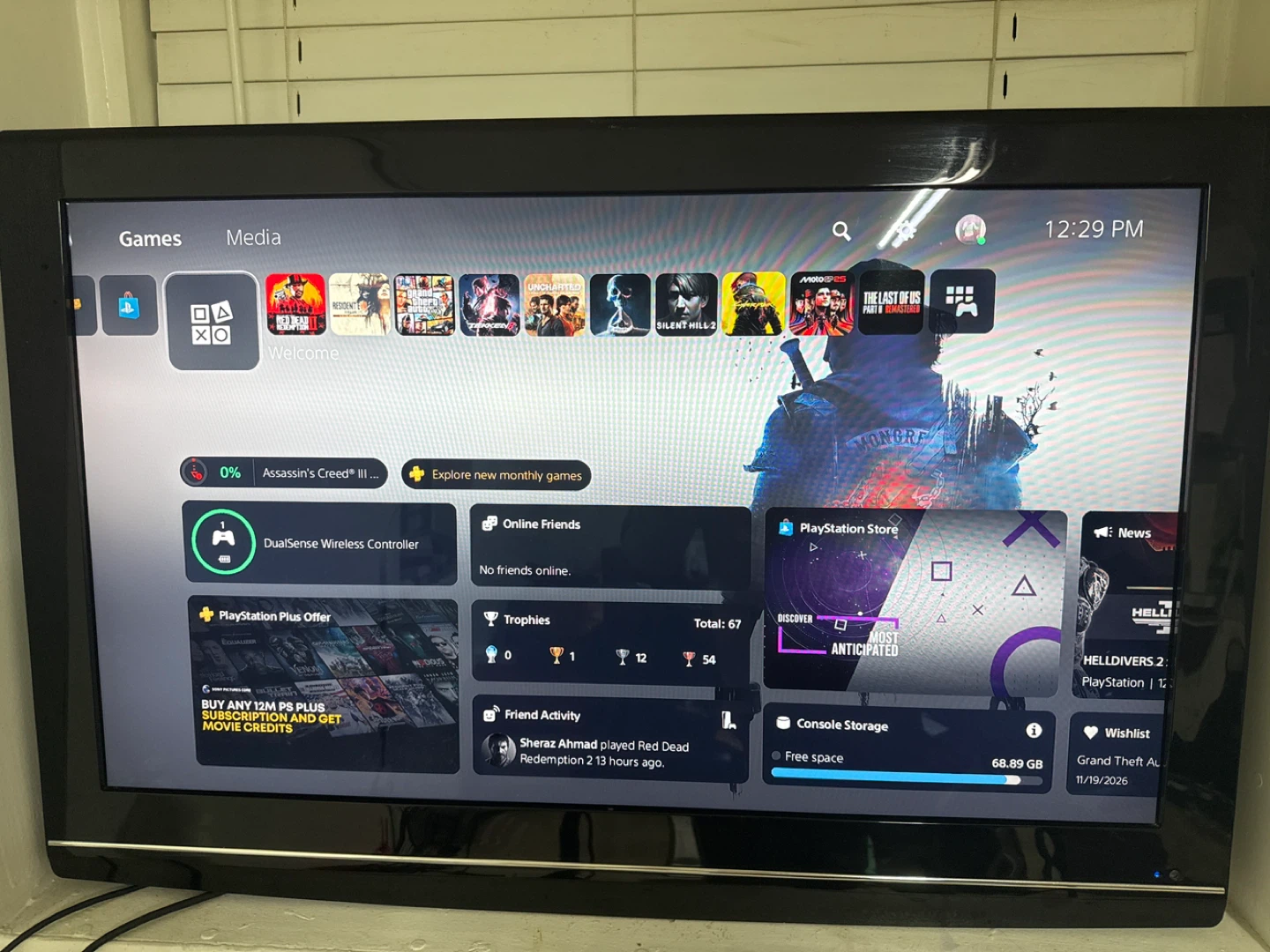 Black Flat Screen TV - photo 2