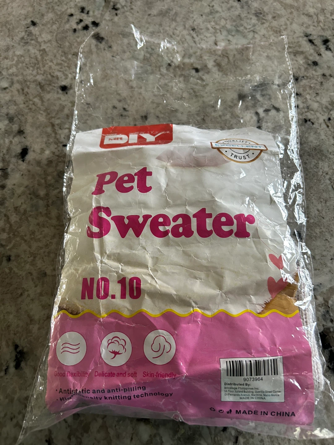 DIY Pet Sweater No.10