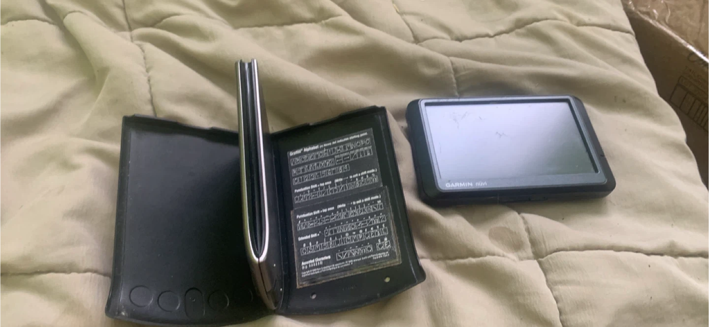 Palm Vx PDA & Garmin nüvi GPS - photo 2