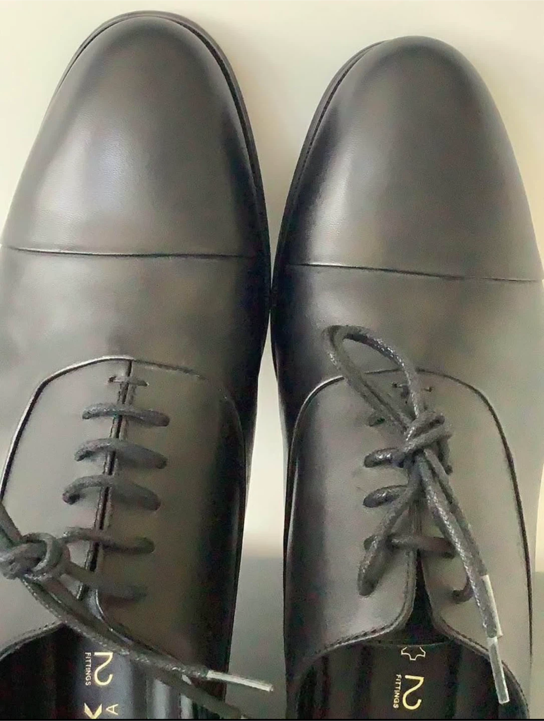 Geox Respira Black Leather Dress Shoes - photo 5
