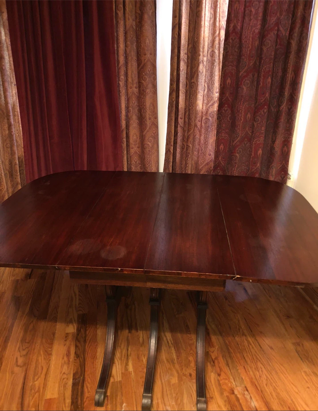Duncan Phyfe lyre Antique table - photo 2