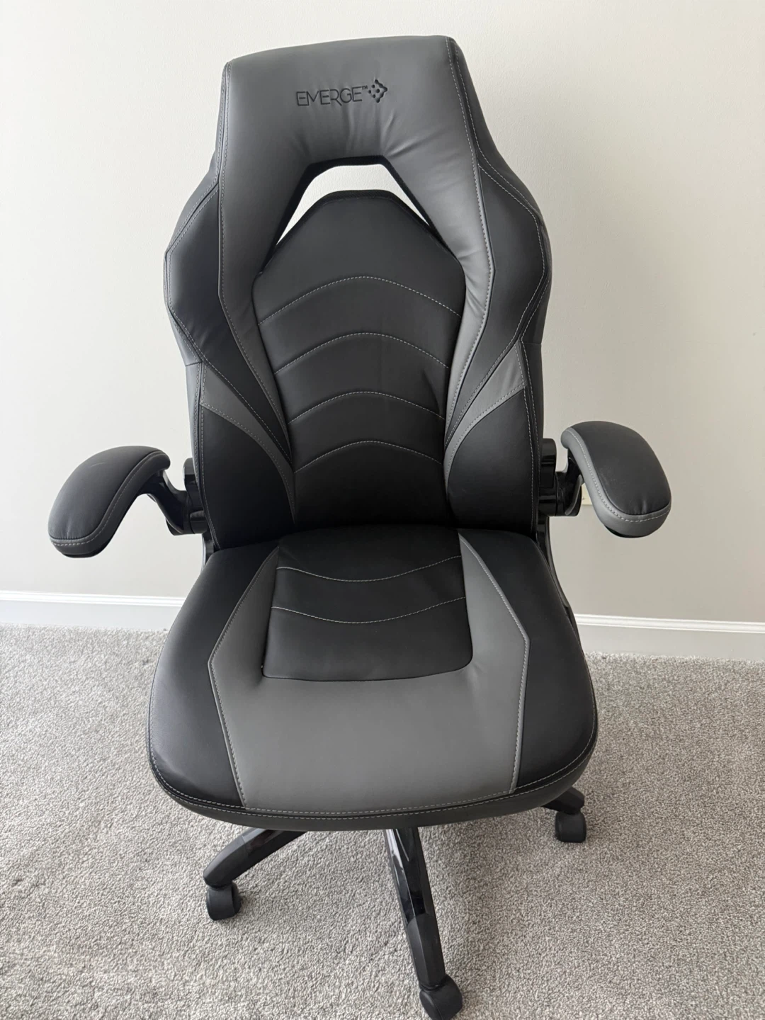 Emerge Gaming Chair - Black & Gray