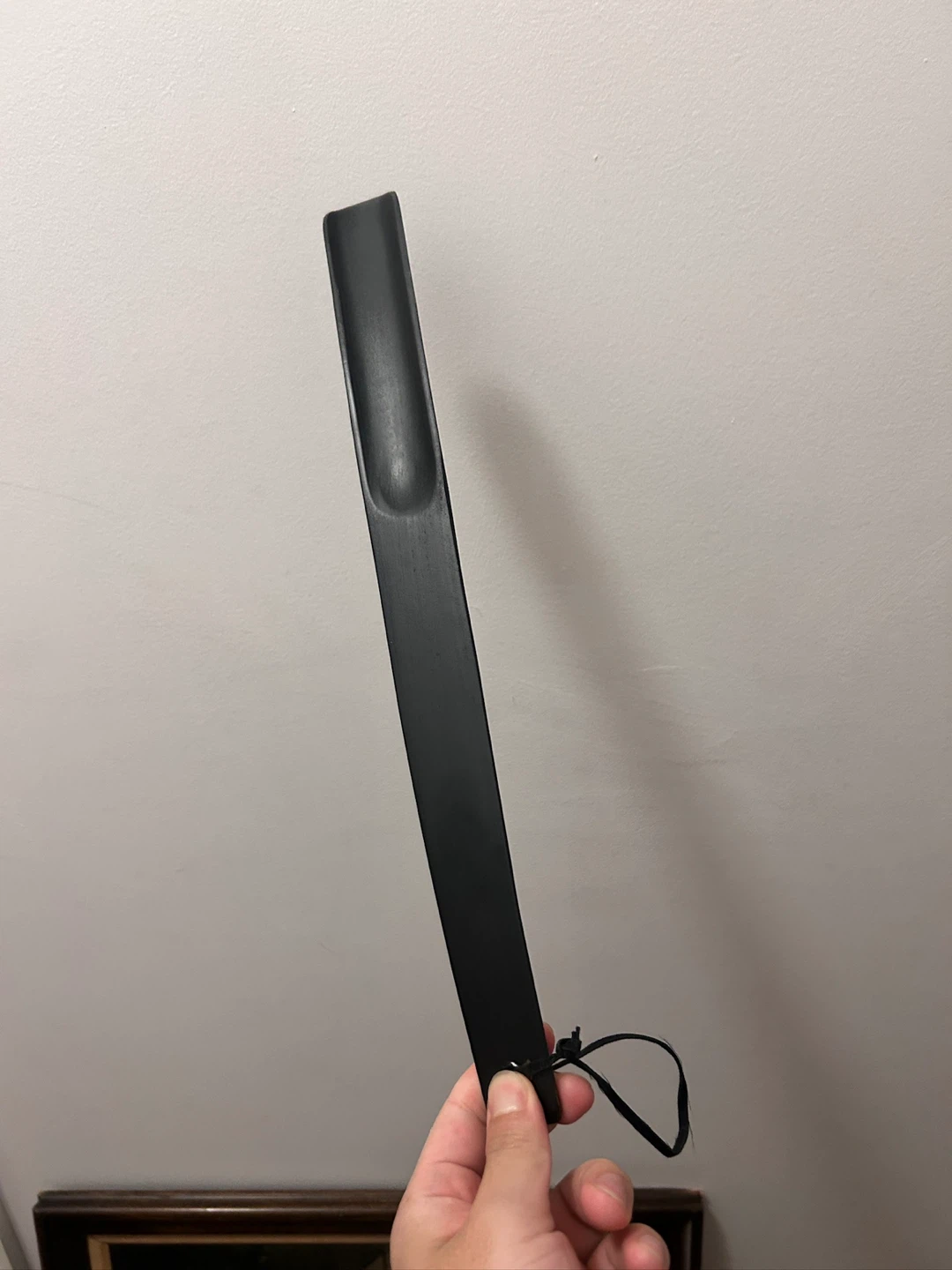 Wooden Black Shoehorn