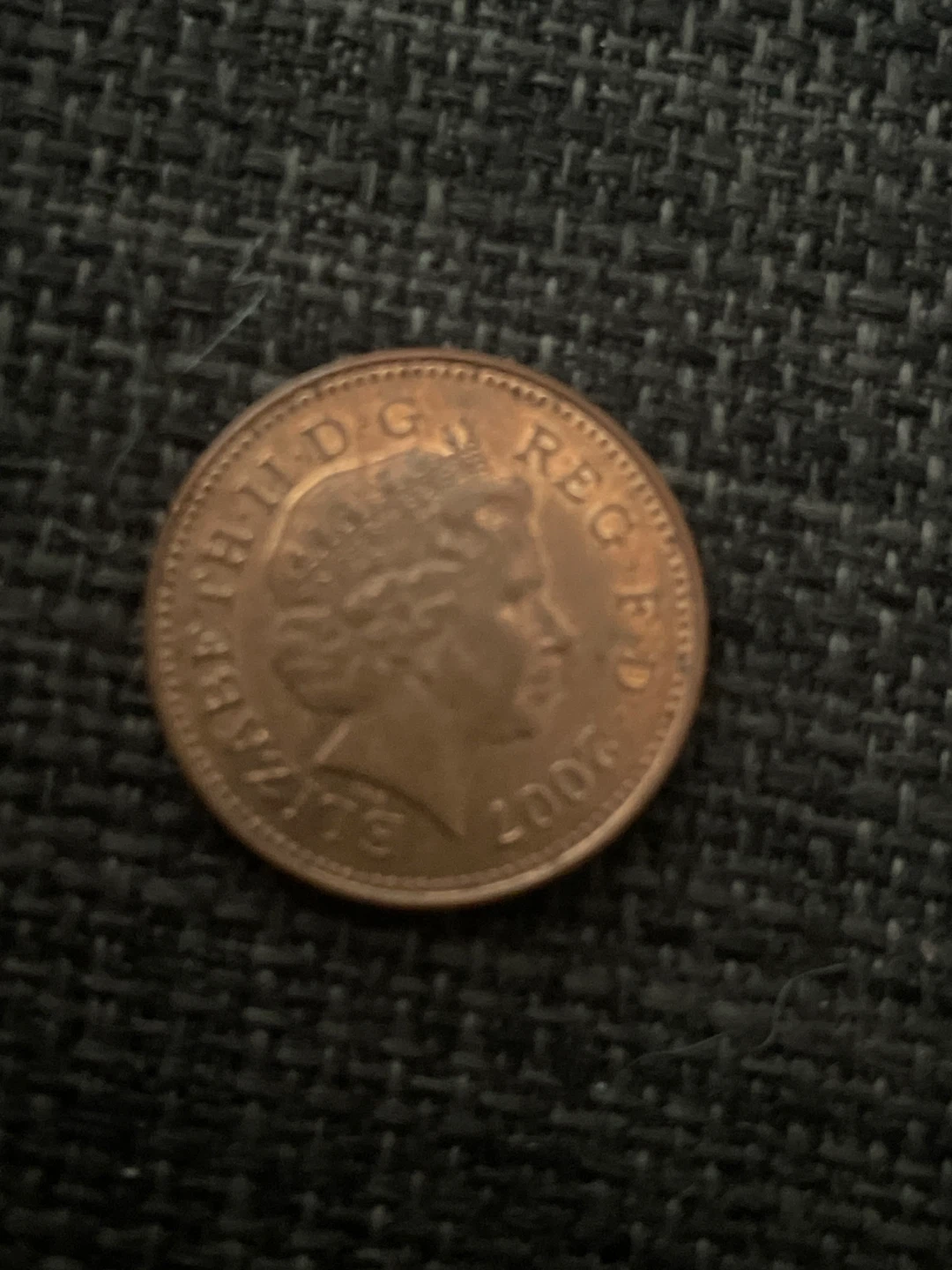 Elizabeth II REG FD 2007 Penny