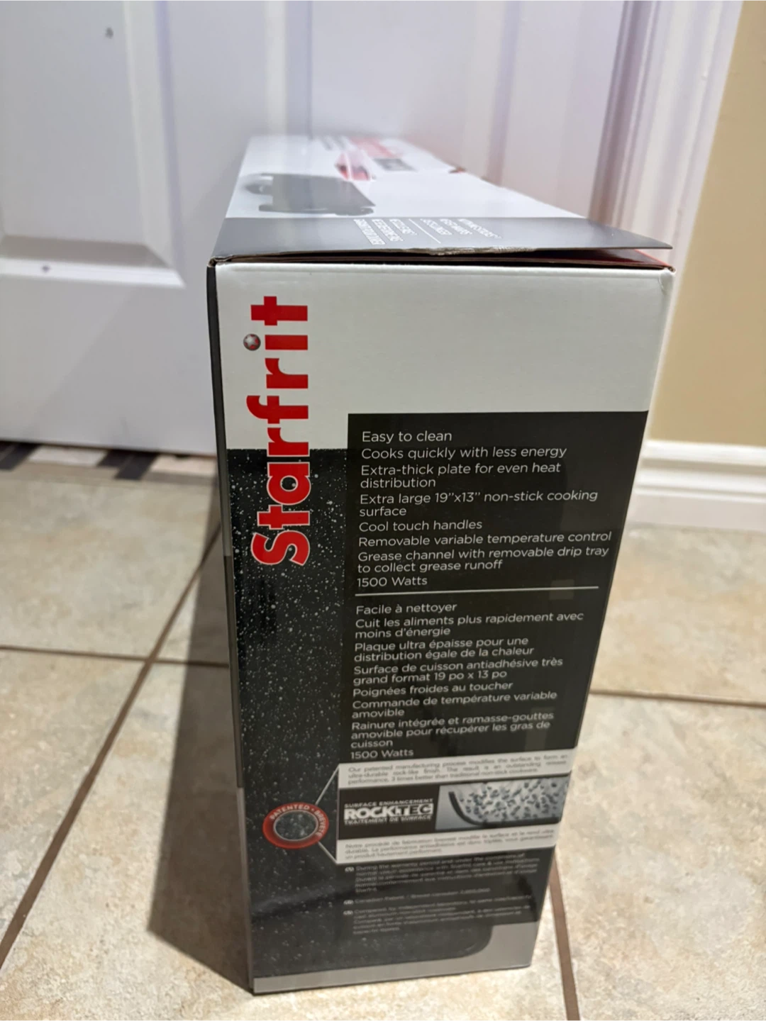 Starfrit The Rock Family Size Electric Griddle - NEW - photo 4
