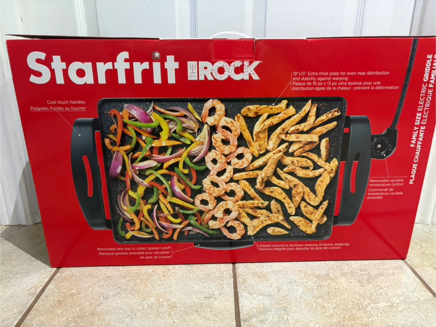 Starfrit The Rock Family Size Electric Griddle - NEW - photo 2
