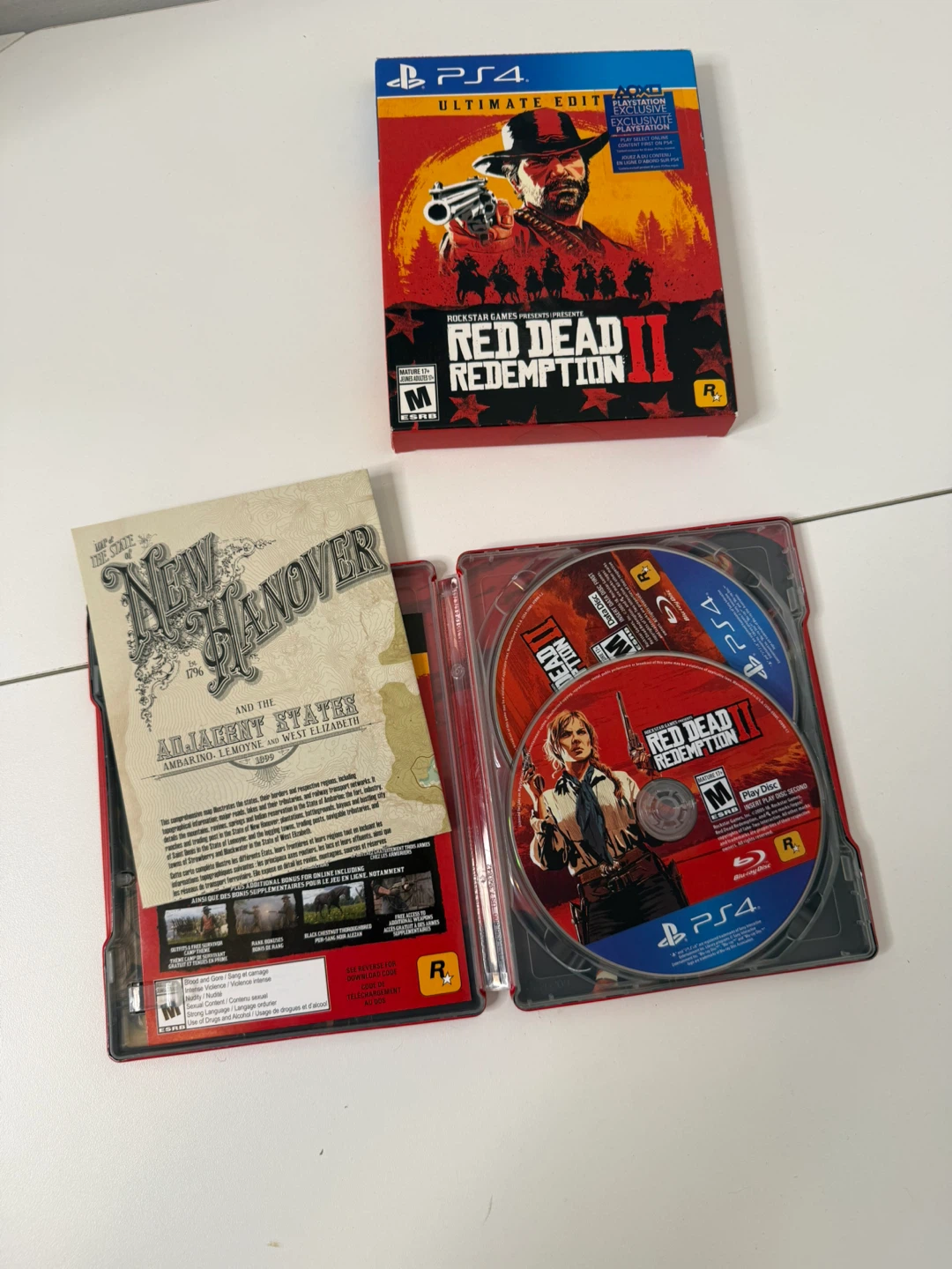 Red dead redemption 2 Ps 4 steelbook - photo 2