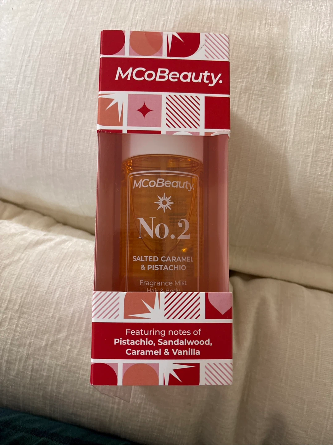 MCoBeauty No.2 Salted Caramel & Pistachio Fragrance Mist