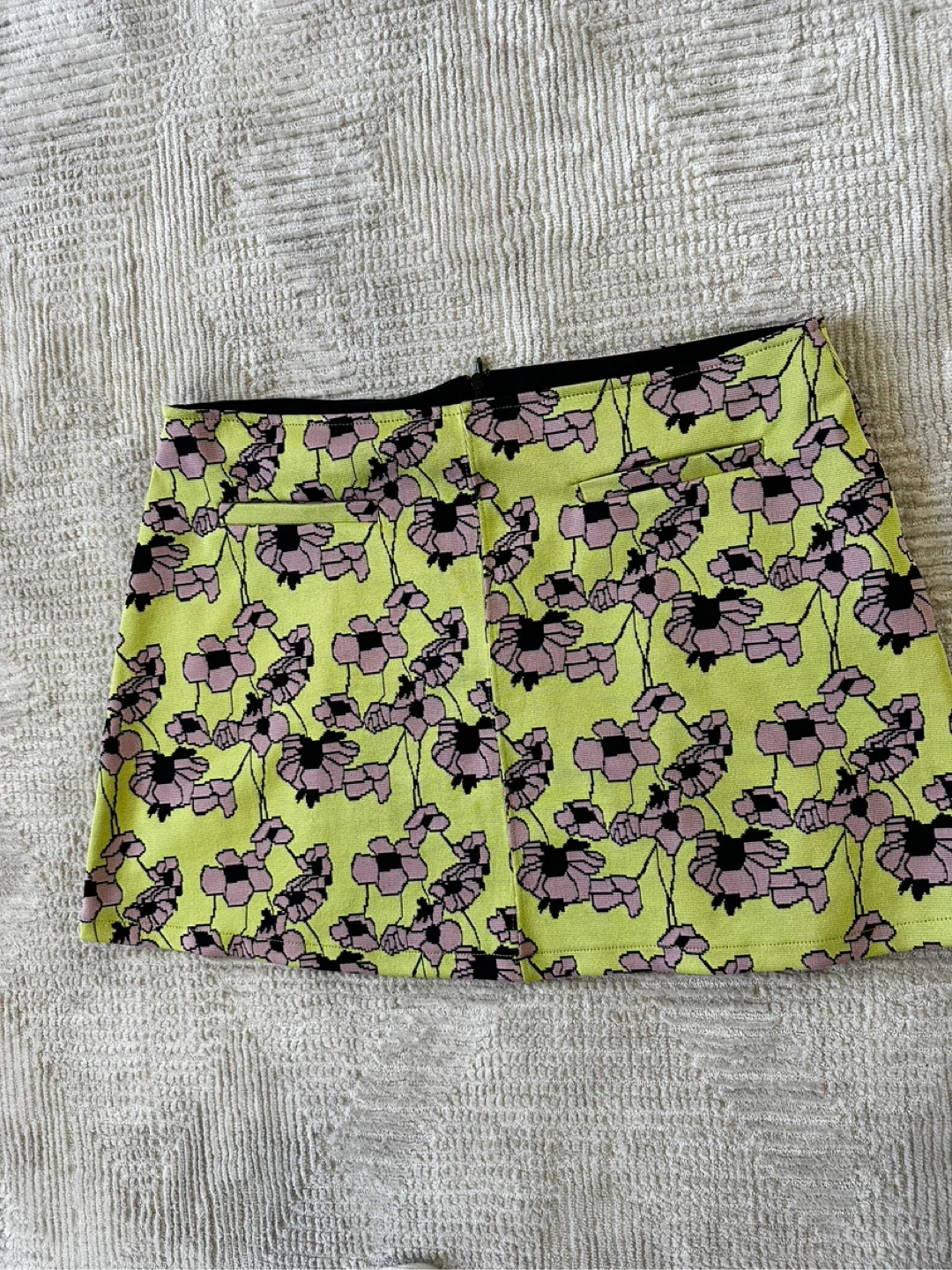 New Zara Floral Mini Skirt - Size L - photo 2