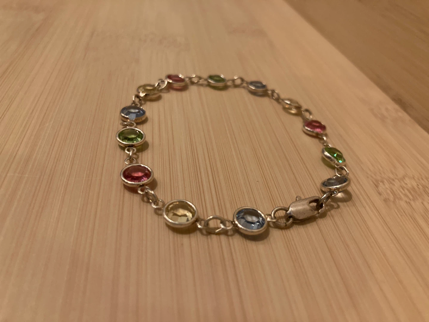 Multi-Gemstone Sterling Silver Bracelet - photo 4