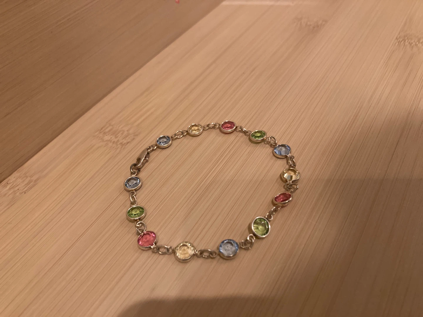 Multi-Gemstone Sterling Silver Bracelet - photo 3