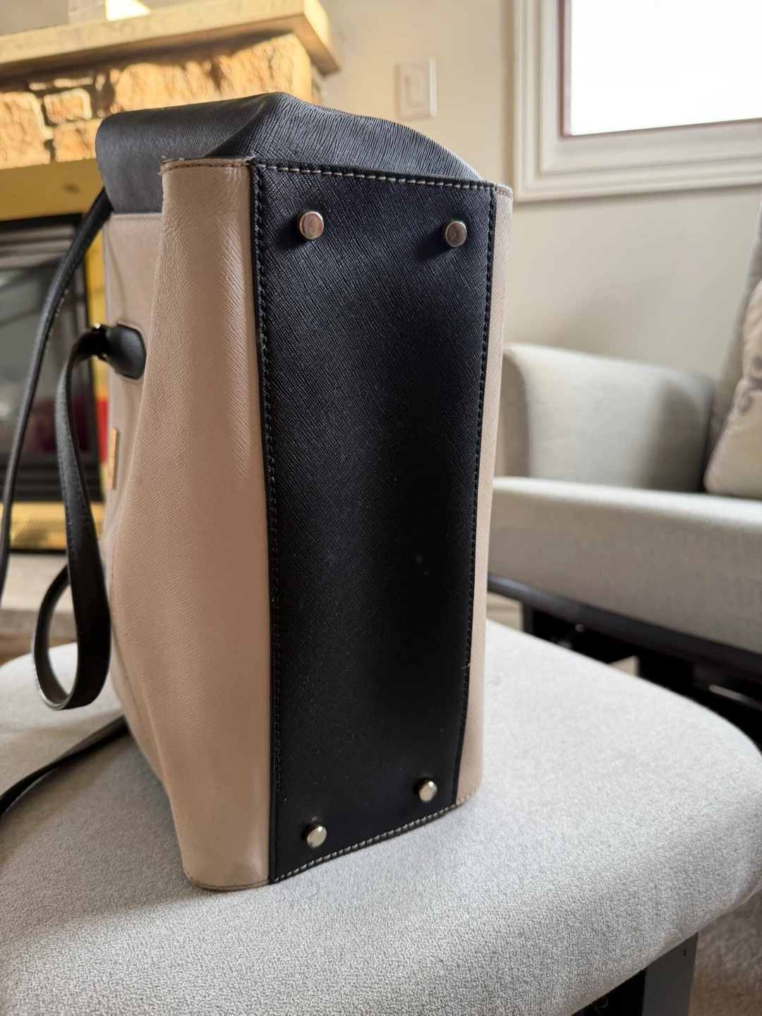 Kate Spade Satchel - Black & Beige - photo 3