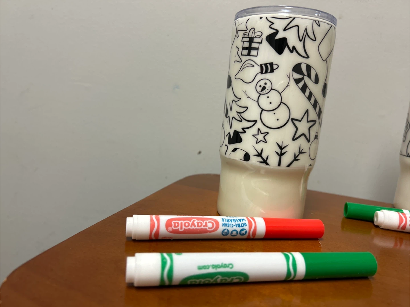Custom Doodle Tumblers with Crayola Markers - photo 2
