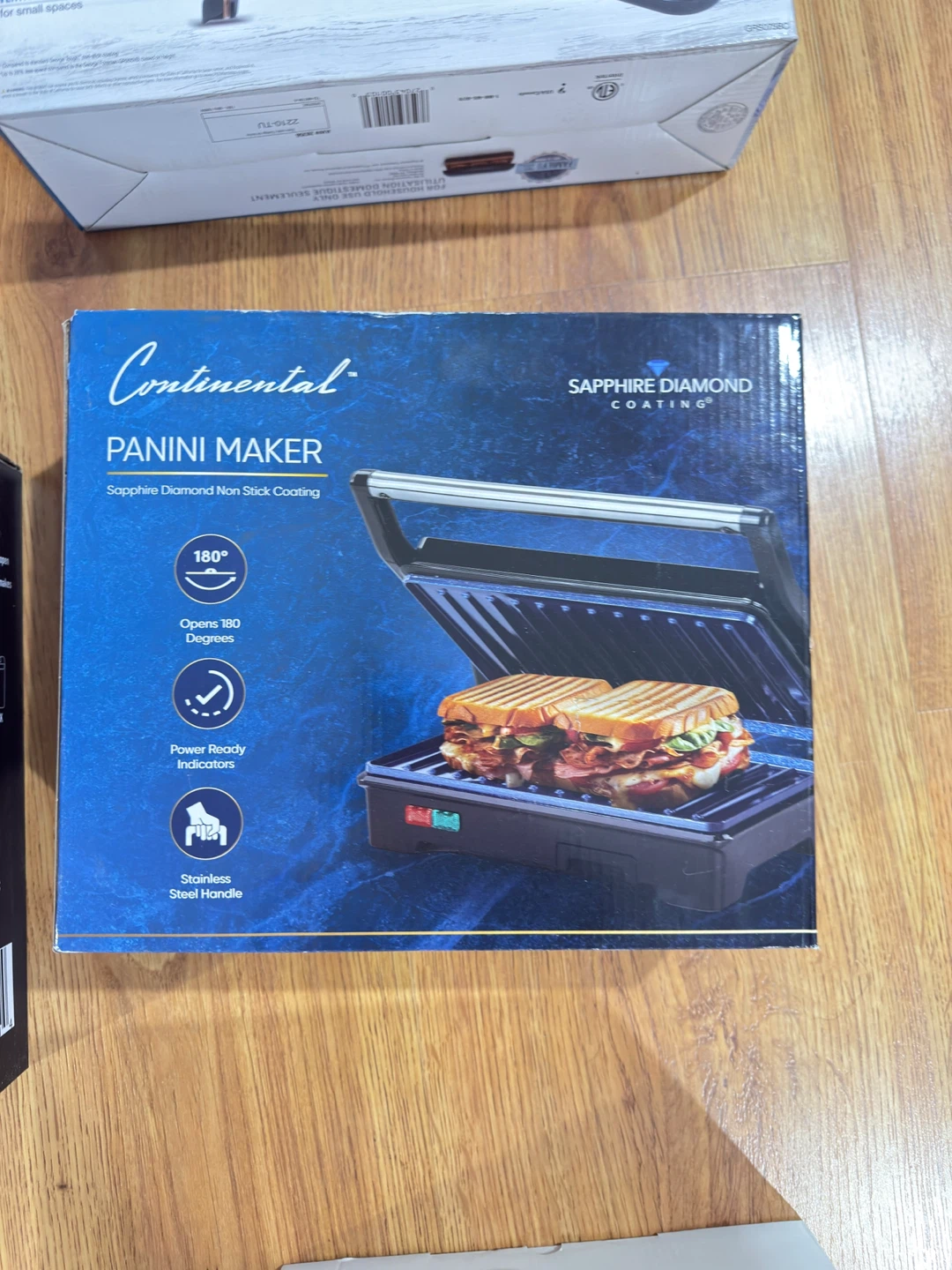 Continental Panini Maker Sapphire Diamond Coating
