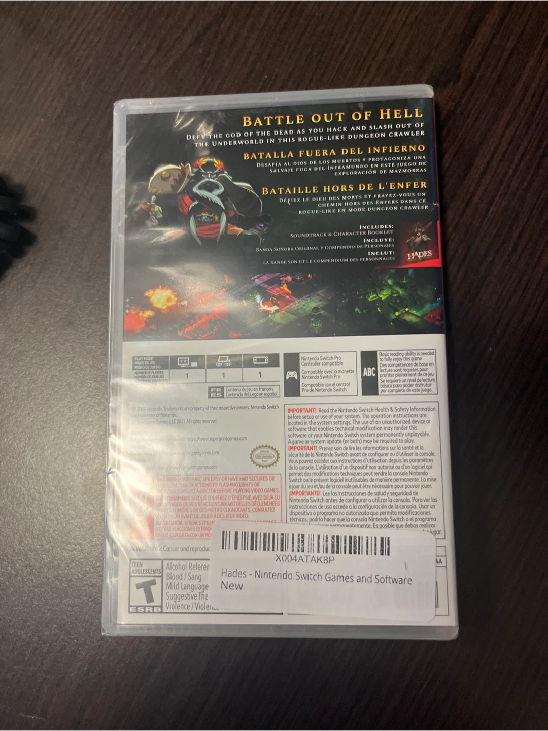 Hades - Nintendo Switch Game - photo 2