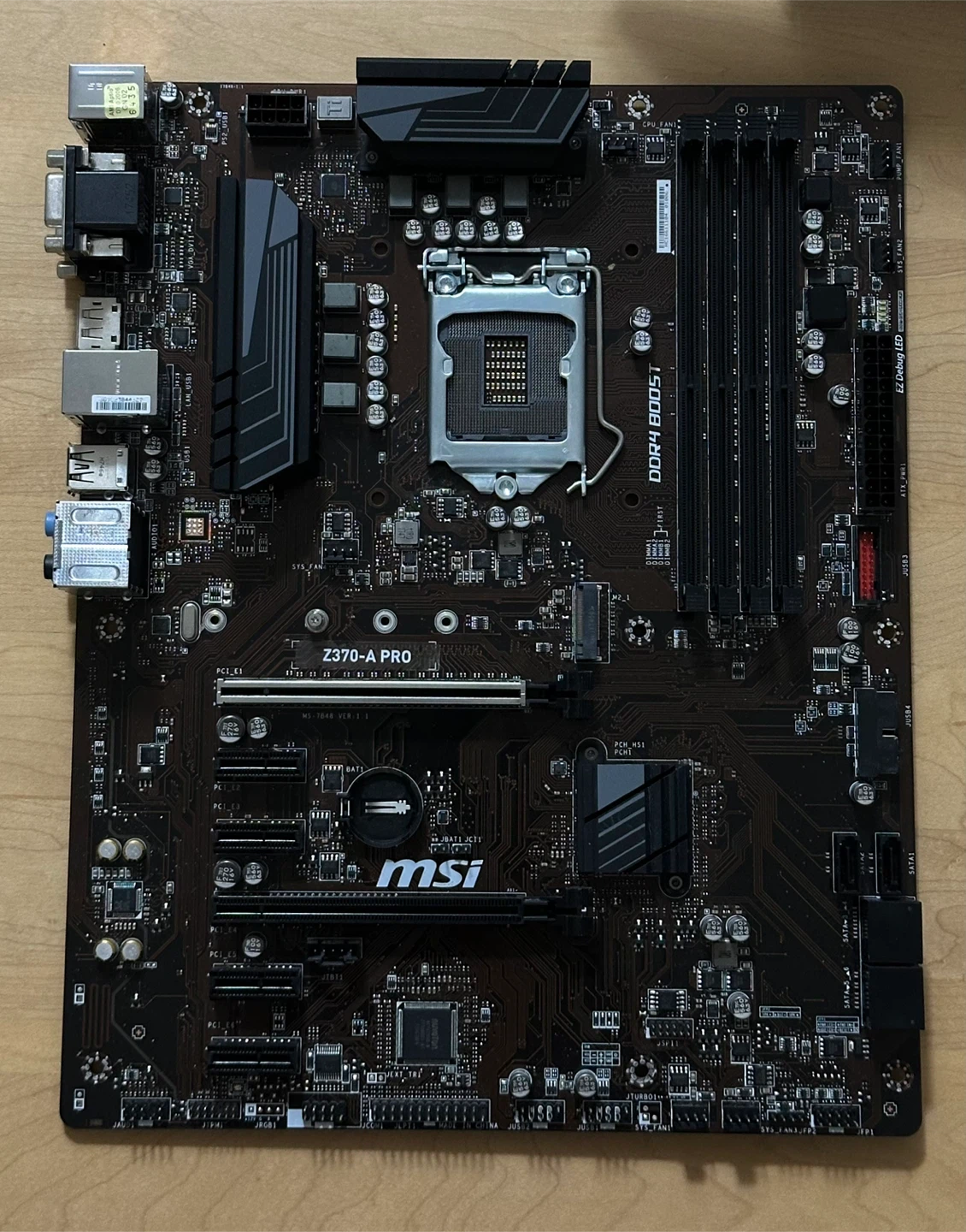 MSI Z370-A PRO Motherboard